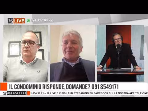 16LIVE IL CONDOMINIO RISPONDE, DOMANDE 01 DICEMBRE 2022