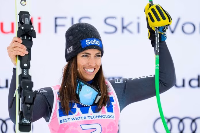 Curtoni seconda in superG a St