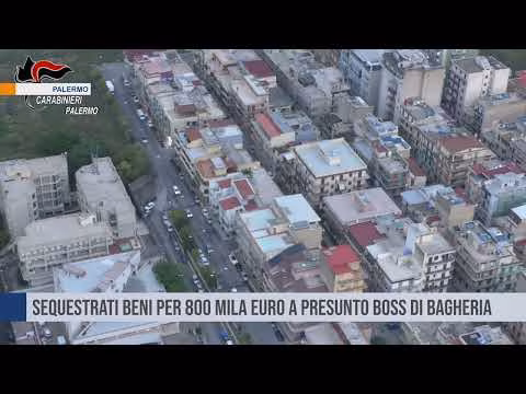 Palermo. Sequestrati beni per circa 800