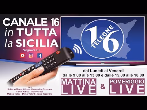 TeleOne - Promo "Mattina & Pomeriggio Live" 7 ore di diretta al giorno