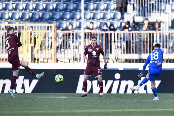 L’Empoli spreca, il Torino rimonta: 2-2 al “Castellani”