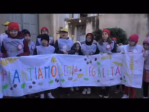 Palermo, Corteo della memoria: 250 bambini per dire no alla mafia e rendono omaggio a Biagio Conte ❤