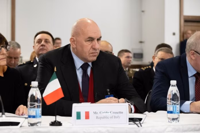 Ucraina, Crosetto al Gruppo di Contatto “Impegno comune per sostegno”