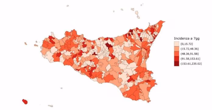 Covid, continua il calo delle nuove infezioni in Sicilia