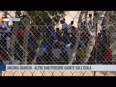 Lampedusa. Ancora sbarchi