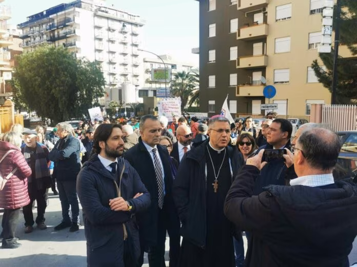 Marcia antimafia Bagheria-Casteldaccia, Arcivescovo Palermo “Per un futuro senza mafie e guerre”