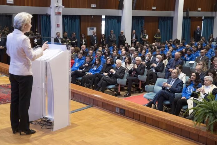 Mattarella e Von Der Leyen inaugurano l’anno accademico dell’Università di Palermo