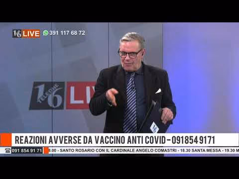 16LIVE - REAZIONI AVVERSE DA VACCINO ANTICOVID - ERMANNO ZANCLA - 10 MARZO 2023