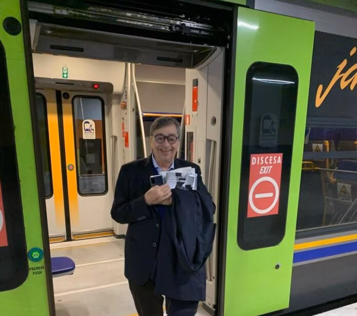 Aeroporto Palermo, Ad Gesap a lavoro in treno “Scelta ambientale”