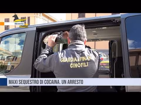 Messina. Maxi sequestro di cocaina