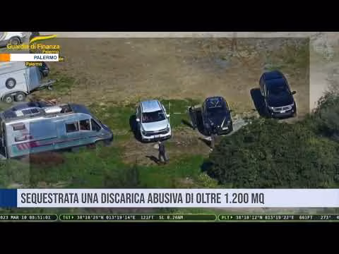 Palermo. Sequestrata una discarica abusiva di oltre 1