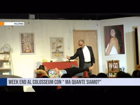 Palermo. Week end al Colosseum con “ Ma quante siamo?” di Valeria Giannone.
