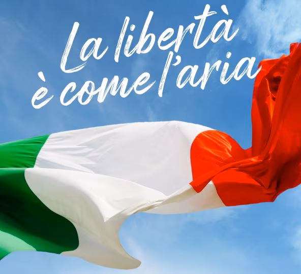 25 Aprile, frase di Calamandrei nel manifesto celebrativo