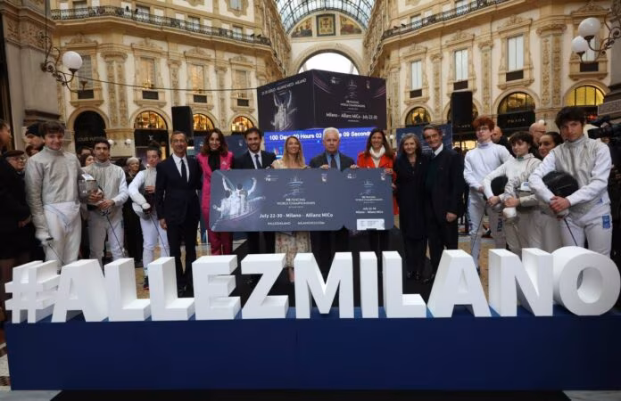 Countdown al via, tra 100 giorni Mondiali di scherma a Milano