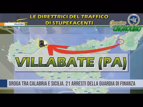Droga tra Calabria e Sicilia