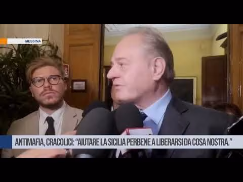Messina. Antimafia, Cracolici: “aiutare la Sicilia perbene a liberarsi da cosa nostra