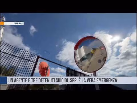 Palermo. Un agente e tre detenuti suicidi