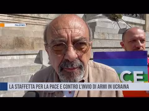 A Palermo una tappa della Staffetta per la pace e contro l’invio di armi in Ucraina
