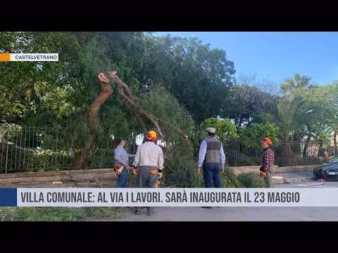 Castelvetrano. Villa comunale: al via i lavori