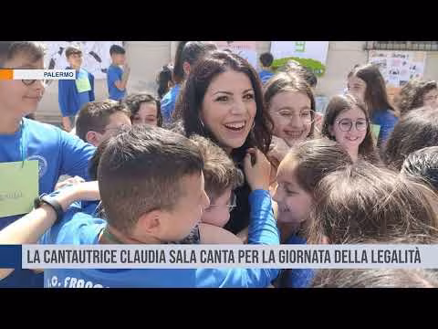 La cantautrice Claudia Sala canta per la Giornata della Legalità