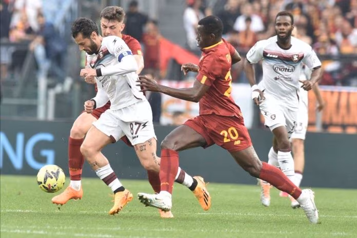 Roma e Salernitana si dividono la posta, 2-2 all’Olimpico