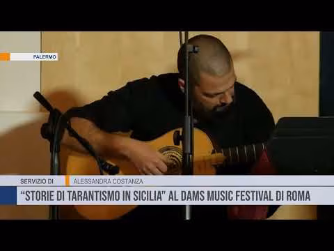 “Storie di tarantismo in Sicilia” al DAMS Music Festival di Roma