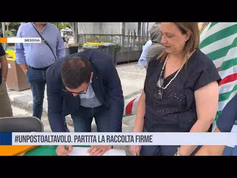 Messina. #unpostoaltavolo