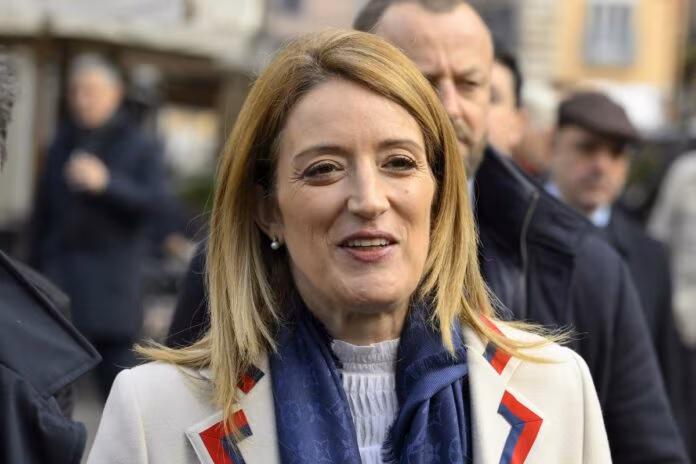 Metsola “Sui migranti l’Europa deve dare delle risposte”