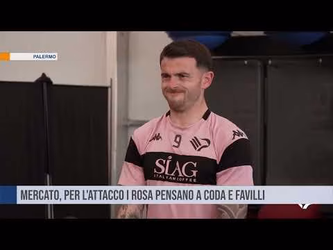 Palermo Mercato, per l'attacco i rosa pensano a Coda e Favilli