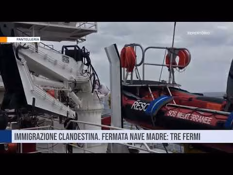 Pantelleria. Immigrazione clandestina