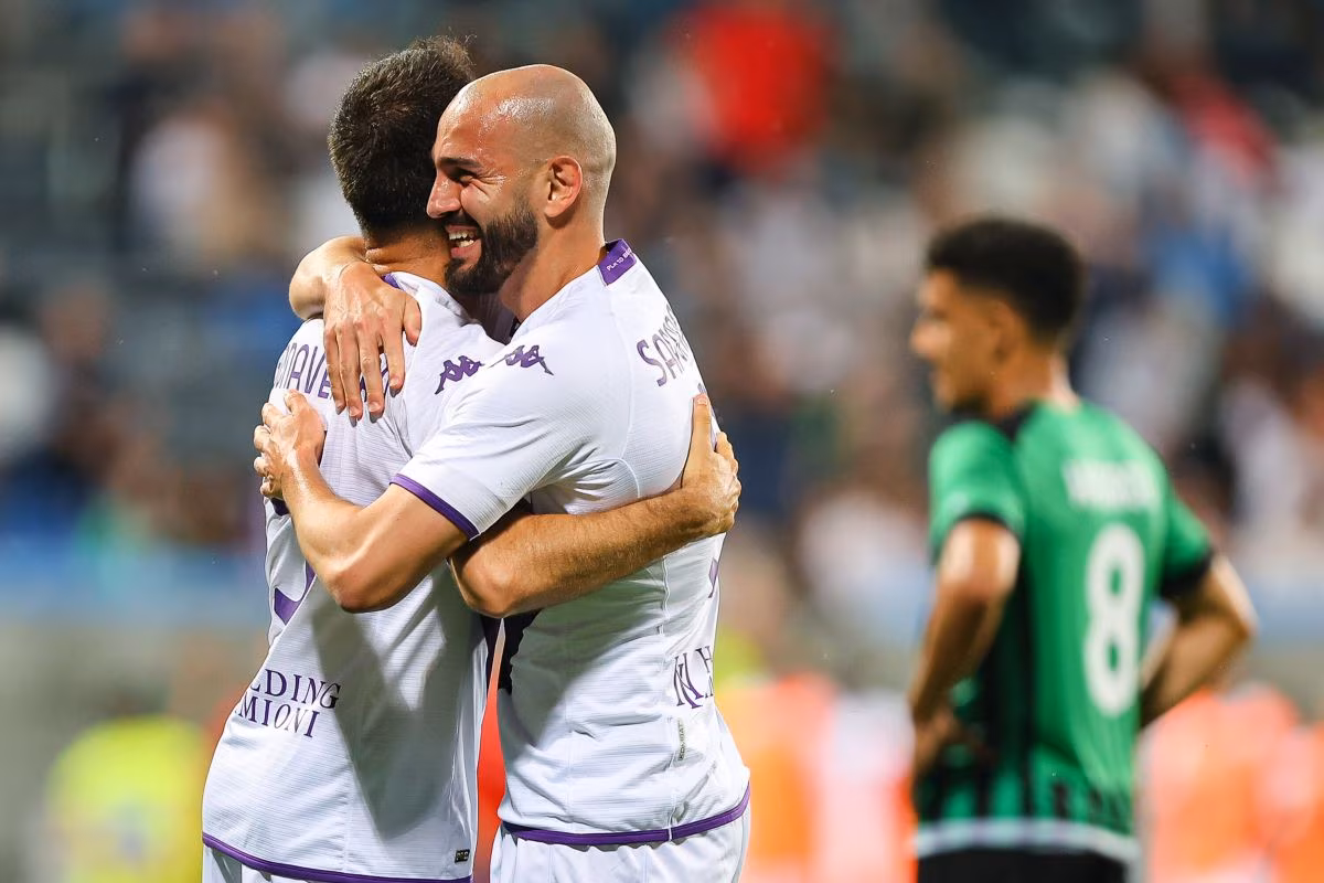 Tris della Fiorentina a Reggio Emilia, Sassuolo ko 3-1