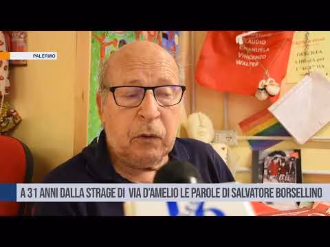 A 31 anni dalla strage di via D’ Amelio le parole di Salvatore Borsellino 13 07