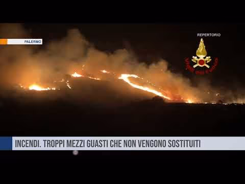 Incendi. In Sicilia