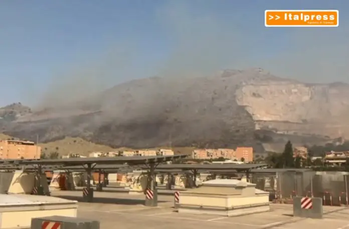 Incendi nel Palermitano, evacuate 1500 persone