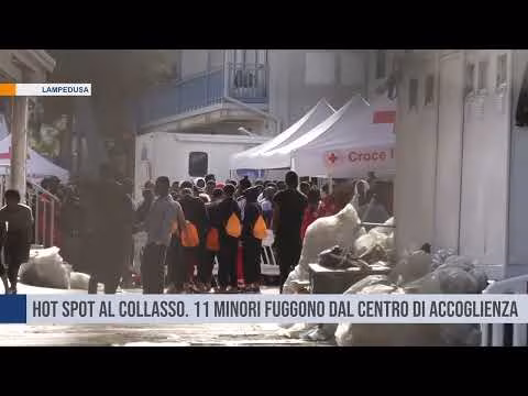 Lampedusa. Hot spot al collasso
