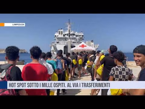 Lampedusa. Hot spot sotto i mille ospiti