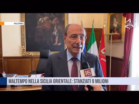 Maltempo nella Sicilia orientale: stanziati 9 milioni
