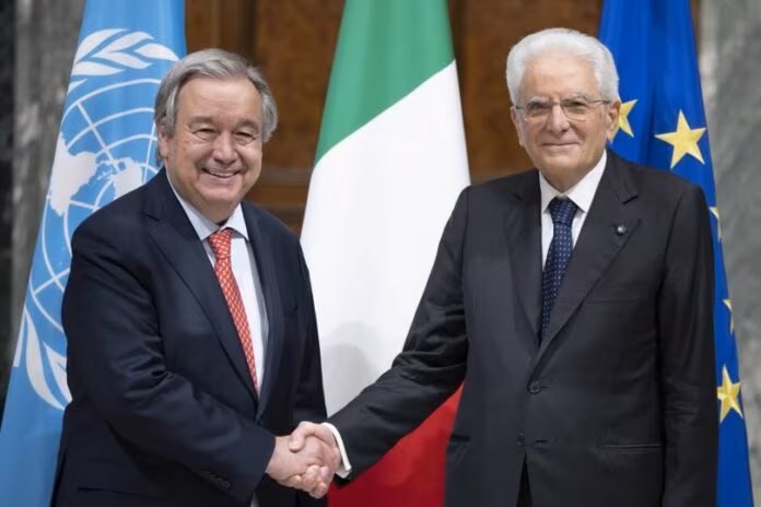 Mattarella “Gravissima decisione della Russia sul grano”