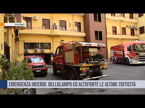 Palermo. Emergenza incendi