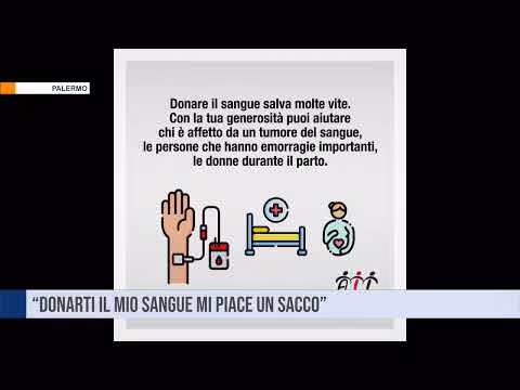 Policlinico di Palermo, campagna di sensibilizzazione: “Donarti il mio sangue mi piace un sacco”