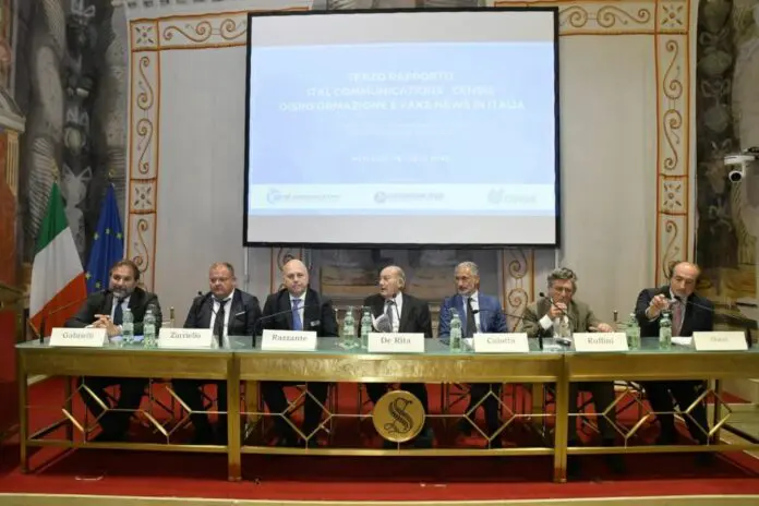Rapporto Ital Communications-Censis, fake news difficili da scoprire
