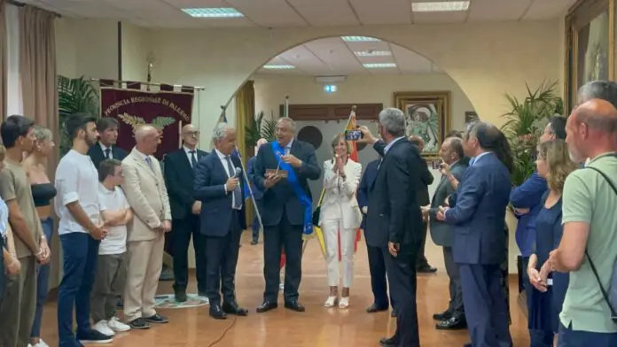 Scuola in bene confiscato a Palermo, Piantedosi consegna le chiavi a Lagalla