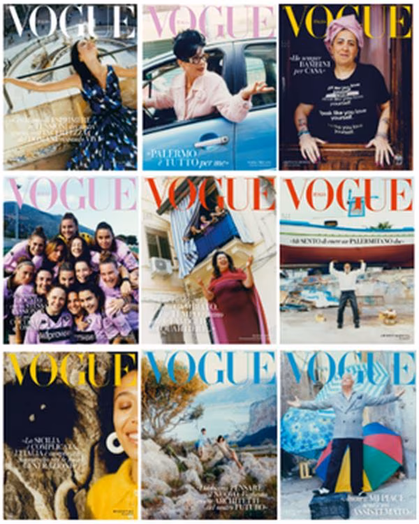 Vogue Italia sostiene una raccolta fondi per gli incendi a Palermo