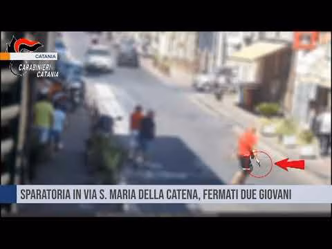 Catania. Sparatoria in via S