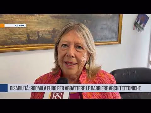 Disabilità: 900mila euro per abbattere le barriere architettoniche