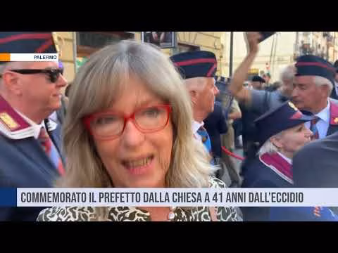 Palermo Commemorato il Prefetto dalla Chiesa a 41 anni dall’eccidiodi via Carini