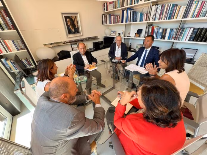 Schifani incontra Presti “Tutelare e valorizzare opere della Fiumara d’arte”