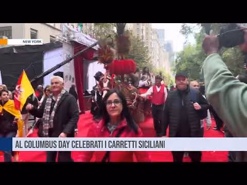 Al Columbus Day celebrati i carretti siciliani