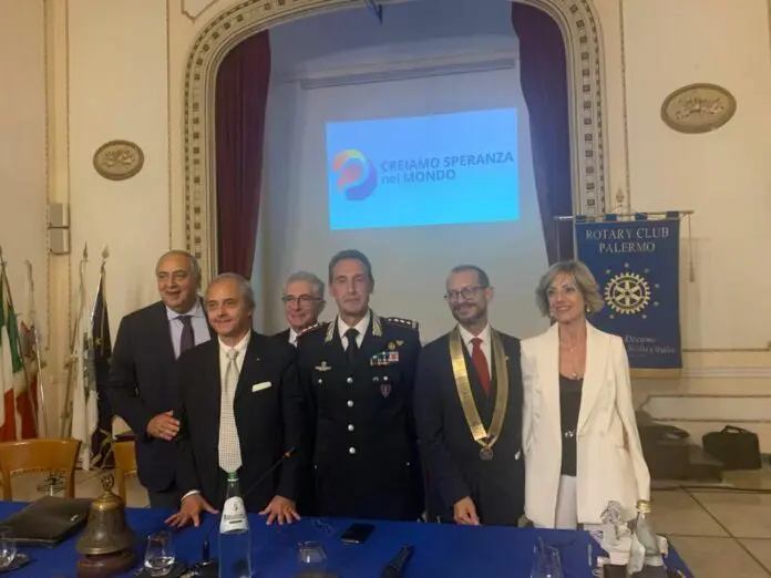 Conferenza del generale Riccardo Galletta al Rotary Club Palermo