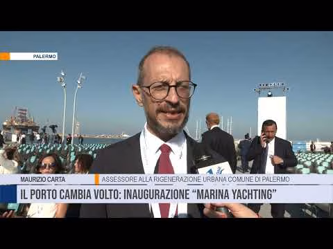 Da oggi Palermo è di nuovo "tutto porto" grazie all'apertura del Marina Yachting